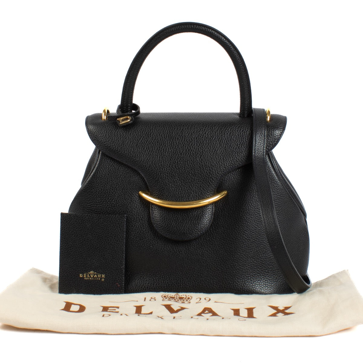 shop 100% authentic second hand Delvaux Blue Baltimore PM Bag on Labellov.com