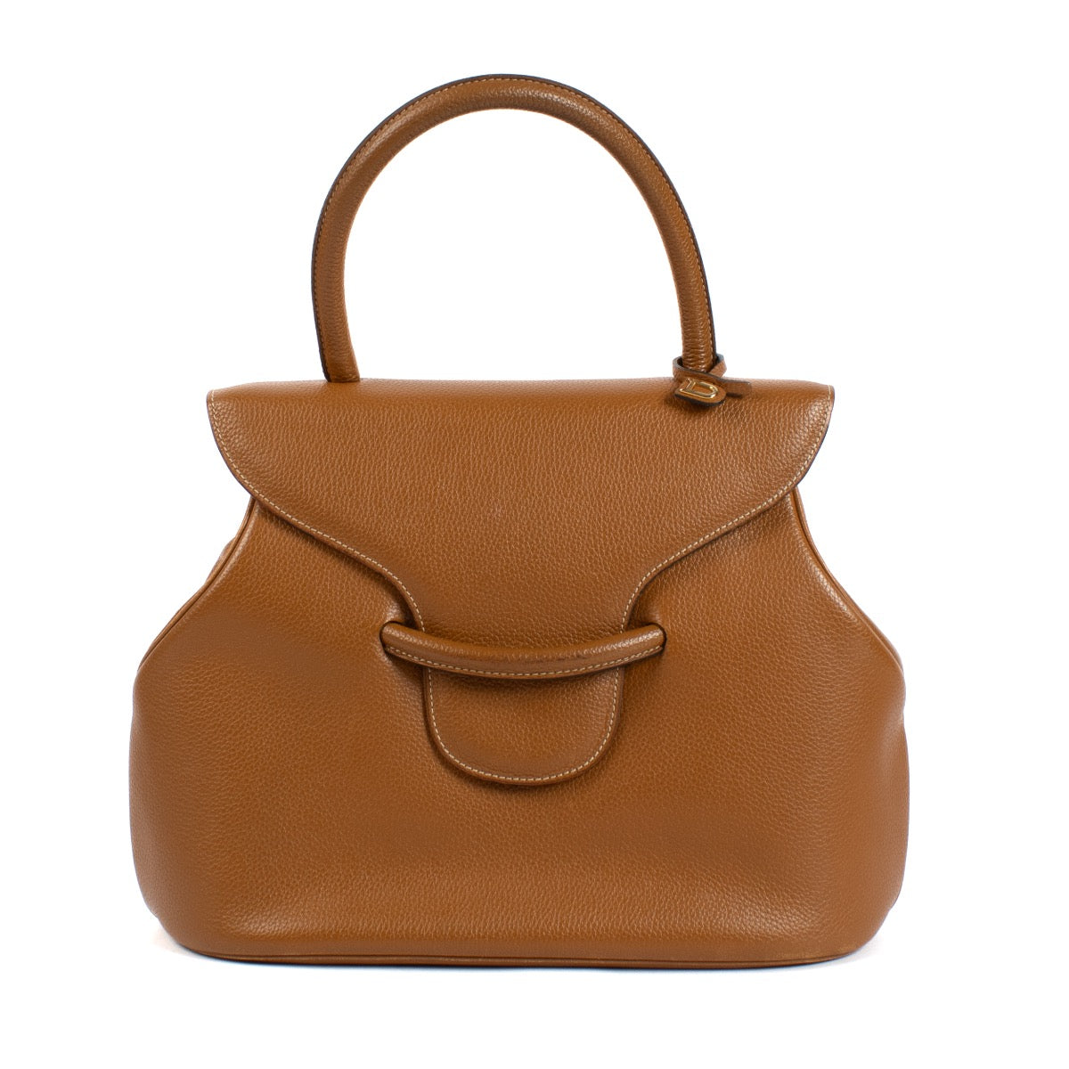 shop 100% authentic second hand Delvaux Camel Baltimore Top Handle Bag on Labellov.com