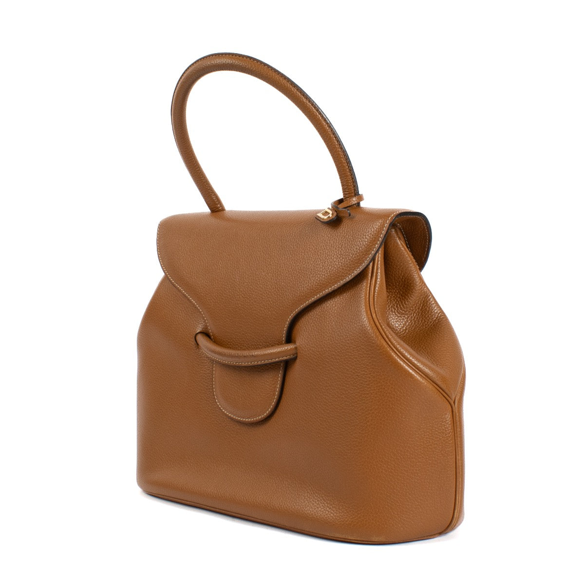 shop 100% authentic second hand Delvaux Camel Baltimore Top Handle Bag on Labellov.com