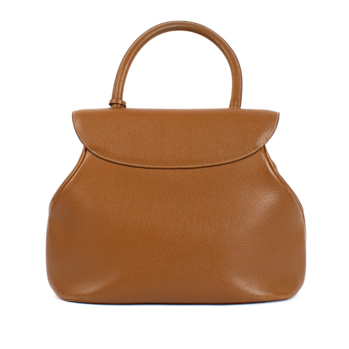 shop 100% authentic second hand Delvaux Camel Baltimore Top Handle Bag on Labellov.com
