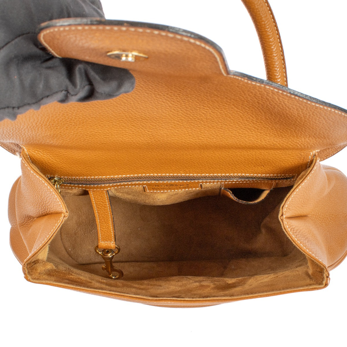 shop 100% authentic second hand Delvaux Camel Baltimore Top Handle Bag on Labellov.com