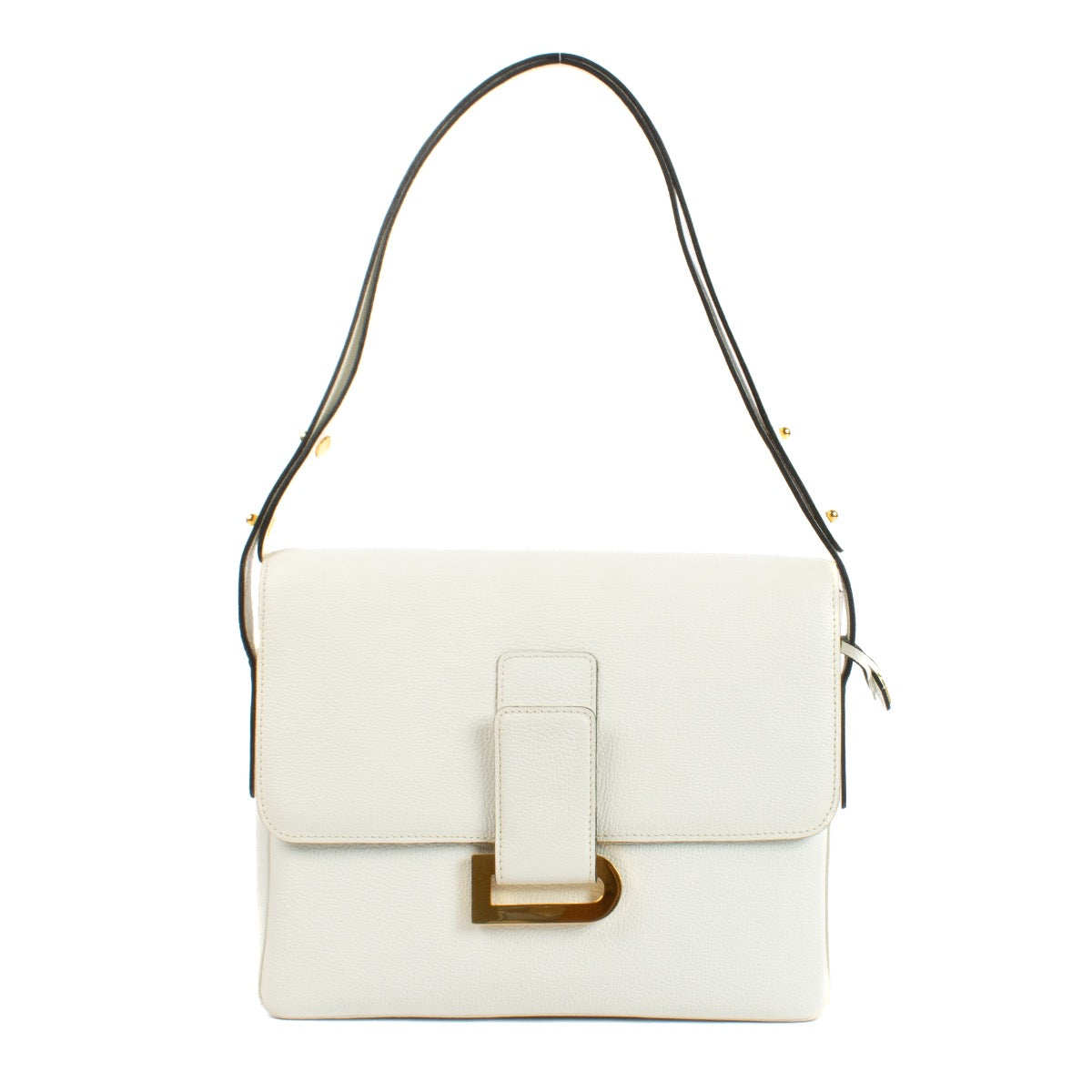 shop 100% authentic second hand Delvaux White Poirier Shoulder Bag on Labellov.com