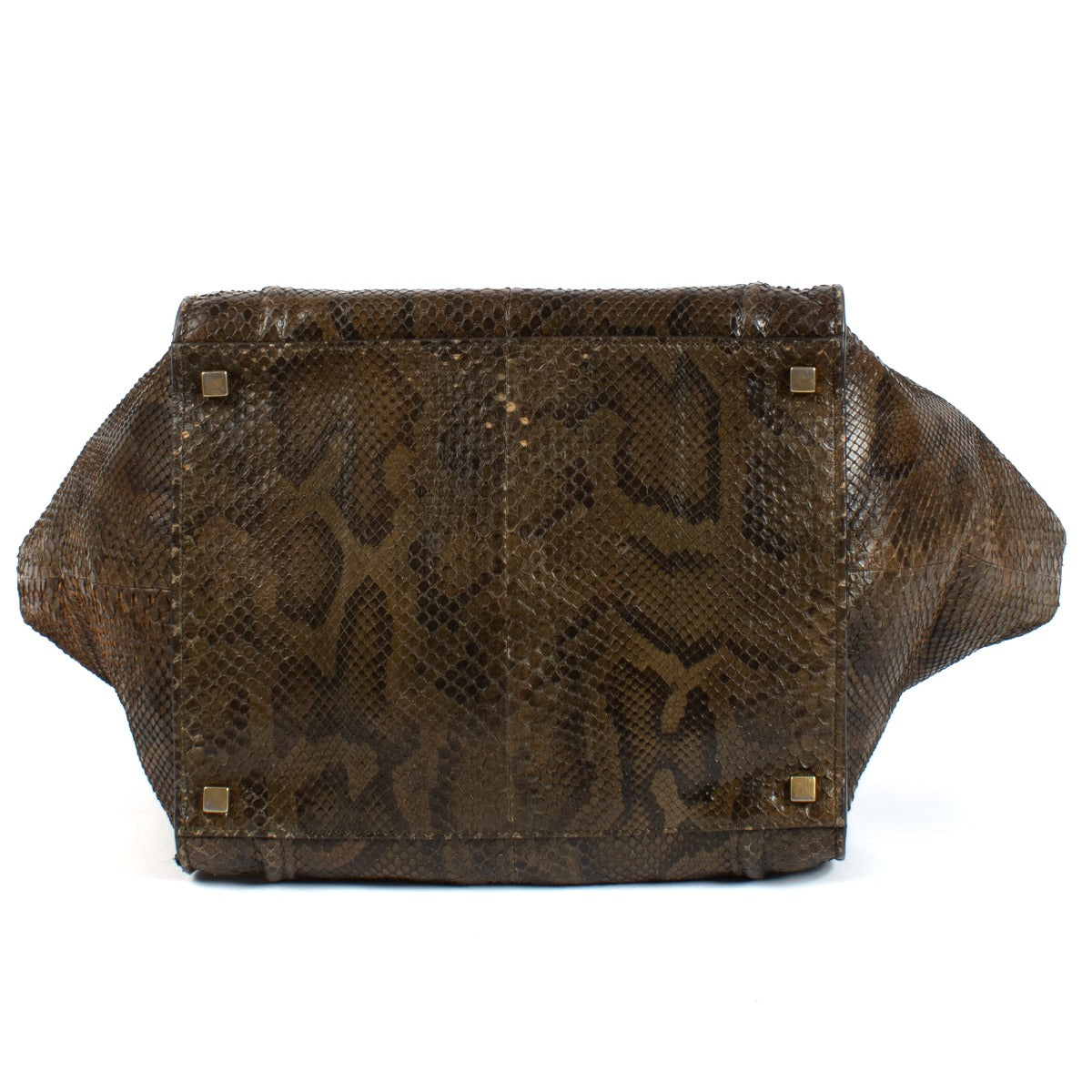 Shop 100% authentic secondhand Celine Brown Python Medium Luggage Bag on Labellov.com
