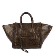 Shop 100% authentic secondhand Celine Brown Python Medium Luggage Bag on Labellov.com