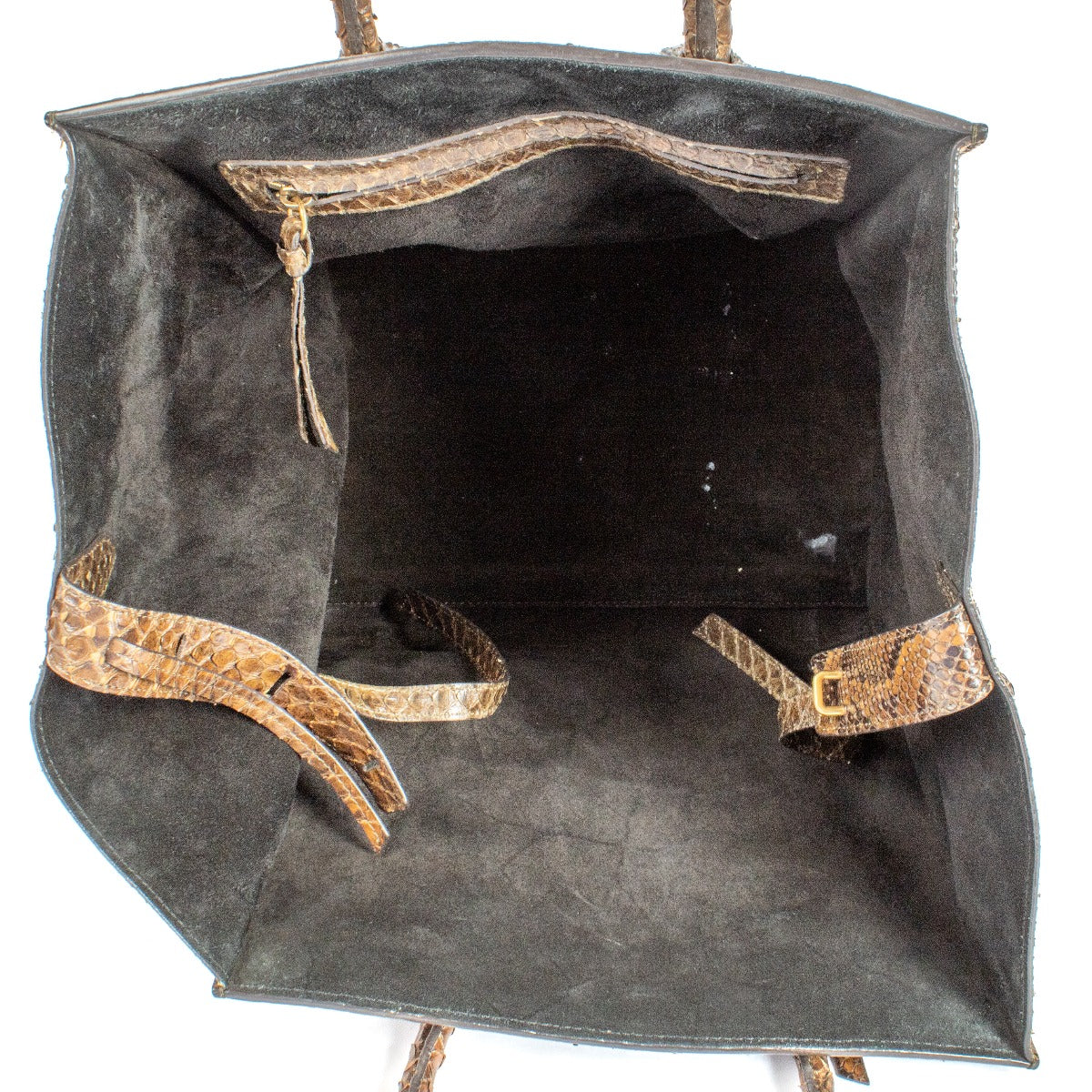 Shop 100% authentic secondhand Celine Brown Python Medium Luggage Bag on Labellov.com