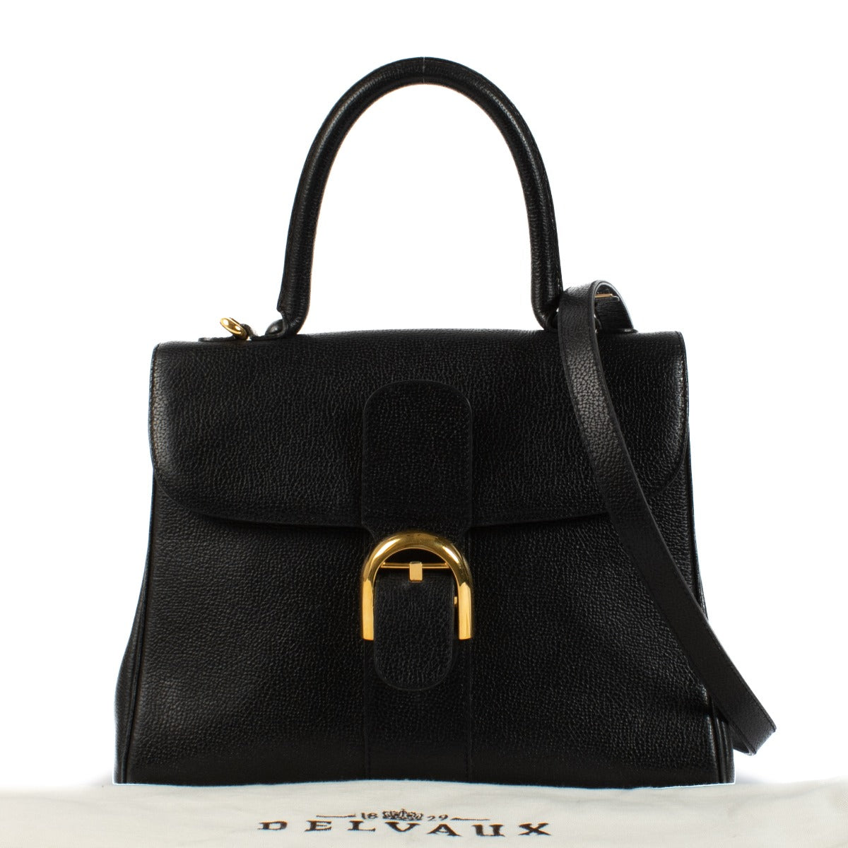 Delvaux Black Jumping Brillant MM