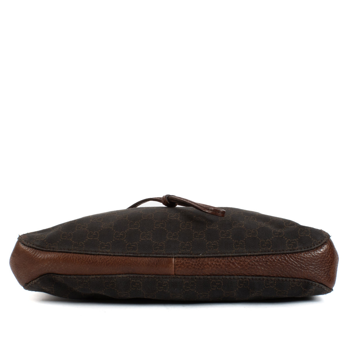 Gucci Brown GG Canvas Horsebit Shoulder Bag