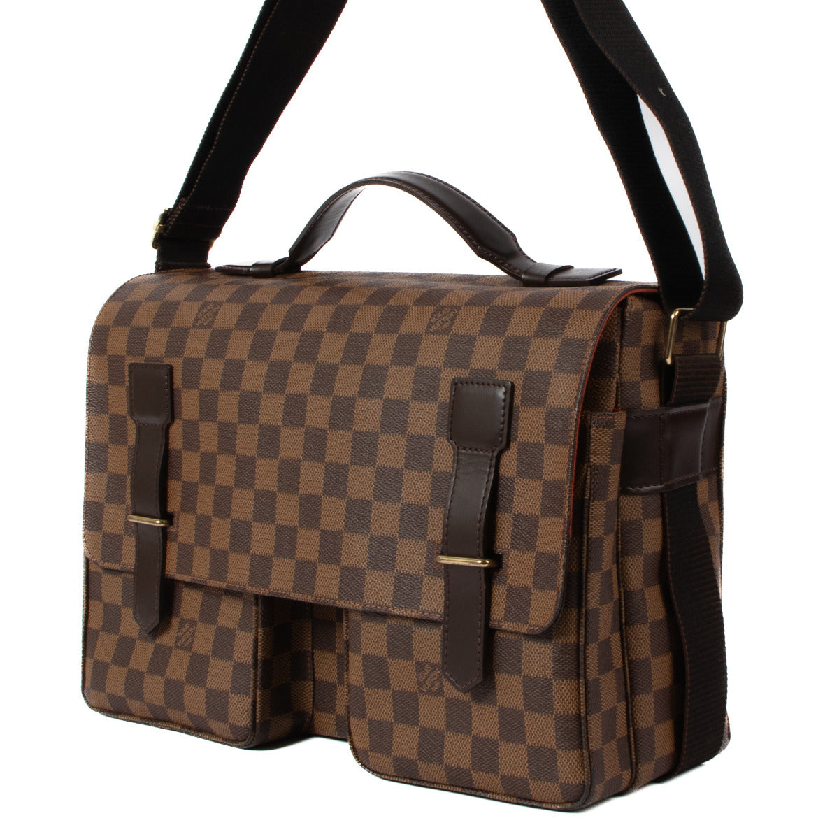 Louis Vuitton Damier Ebene Broadway Messenger Bag