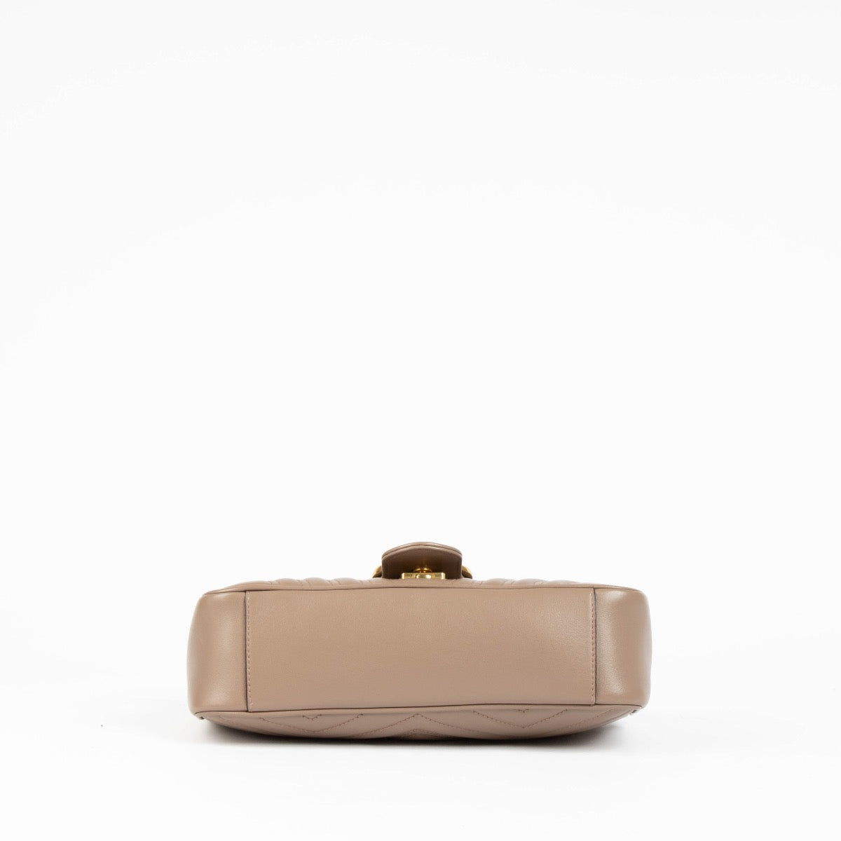 Authentic pre-loved Gucci Beige Small GG Marmont Shoulder Bag on Labellov.com