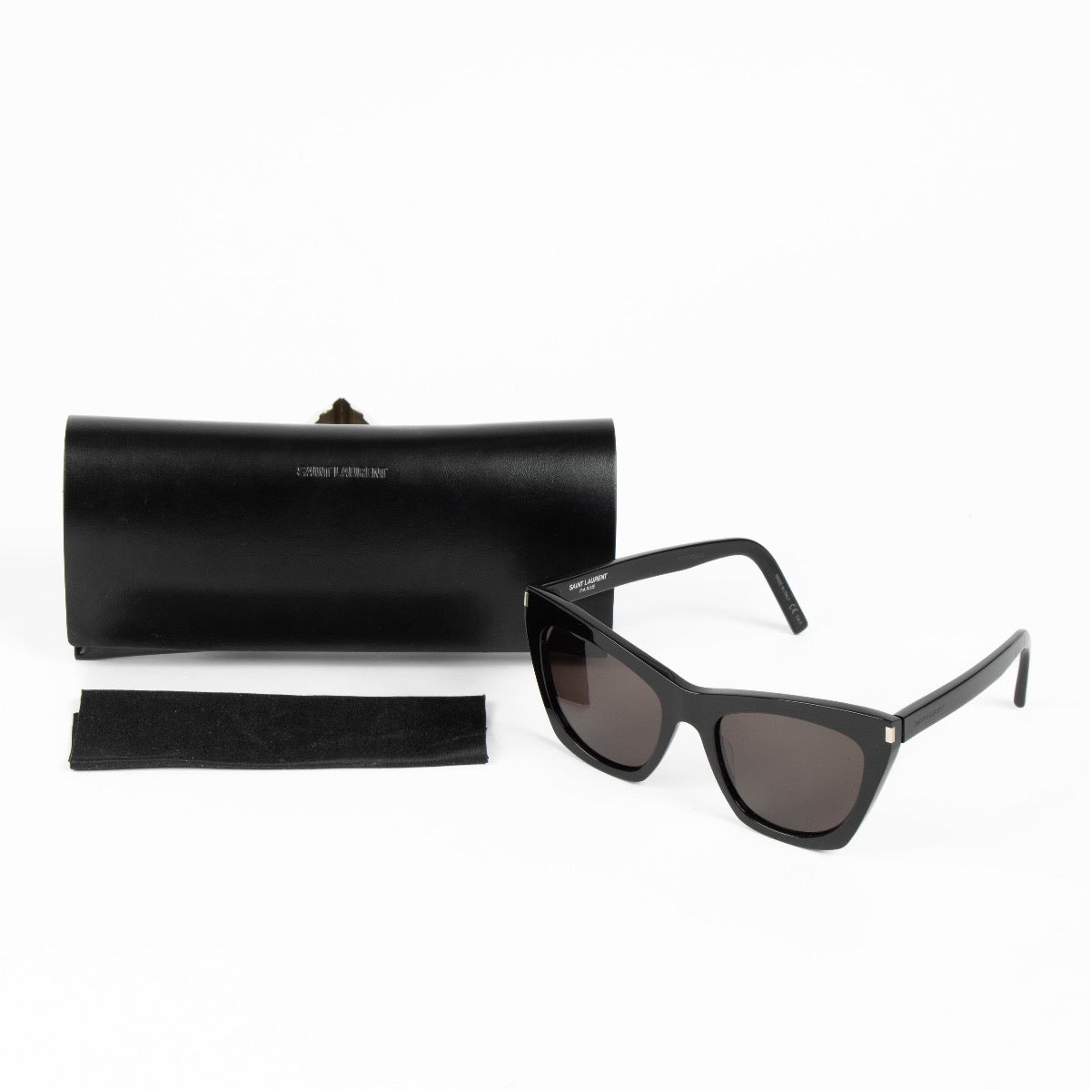Authentic pre-loved Saint Laurent Black Kate Sunglasses on Labellov.com