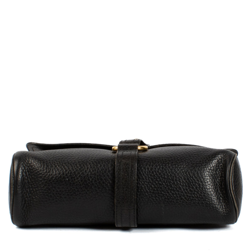Delvaux Black Small Fichu Shoulder Bag