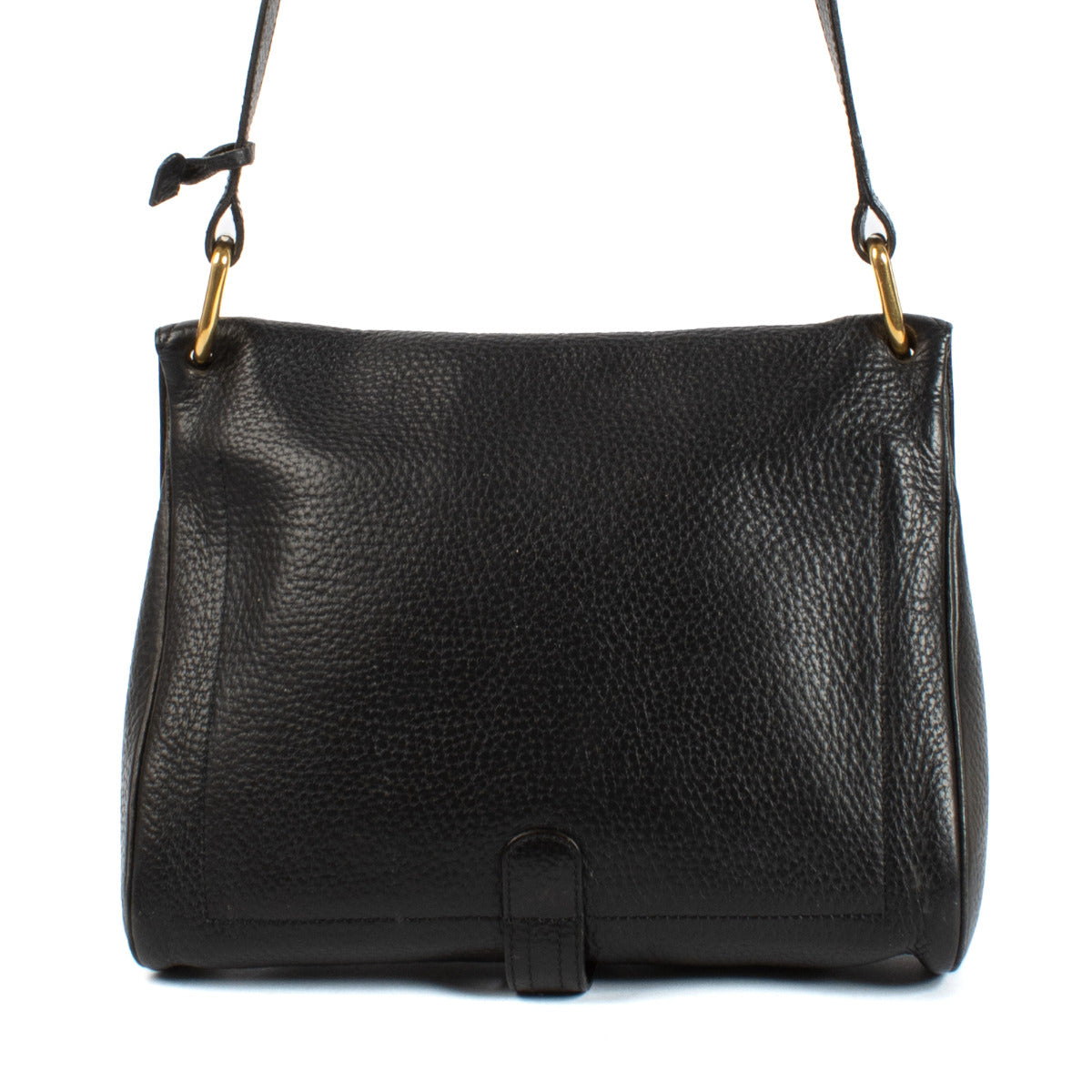 Delvaux Zwarte Kleine Fichu Schoudertas