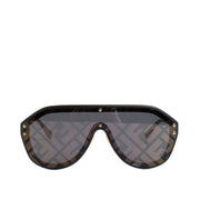 shop 100% authentic second hand Fendi Black Monogram Sunglasses on Labellov.com