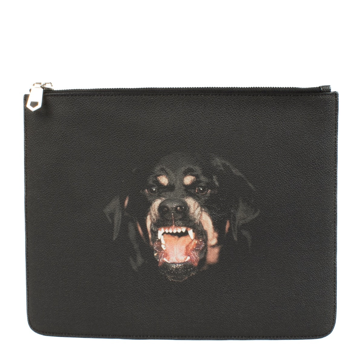 Authentic second hand Givenchy Black Rottweiler Clutch on Labellov.com