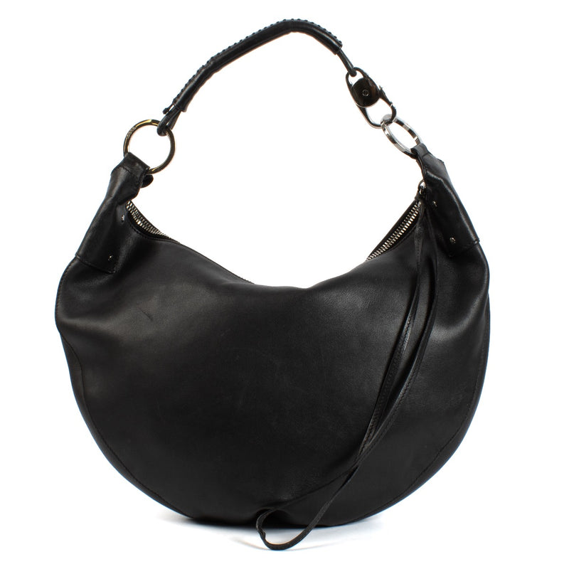 Shop safe online at Labellov in Antwerp and Knokke this 100% authentic second hand Gucci Black Hobo Bag