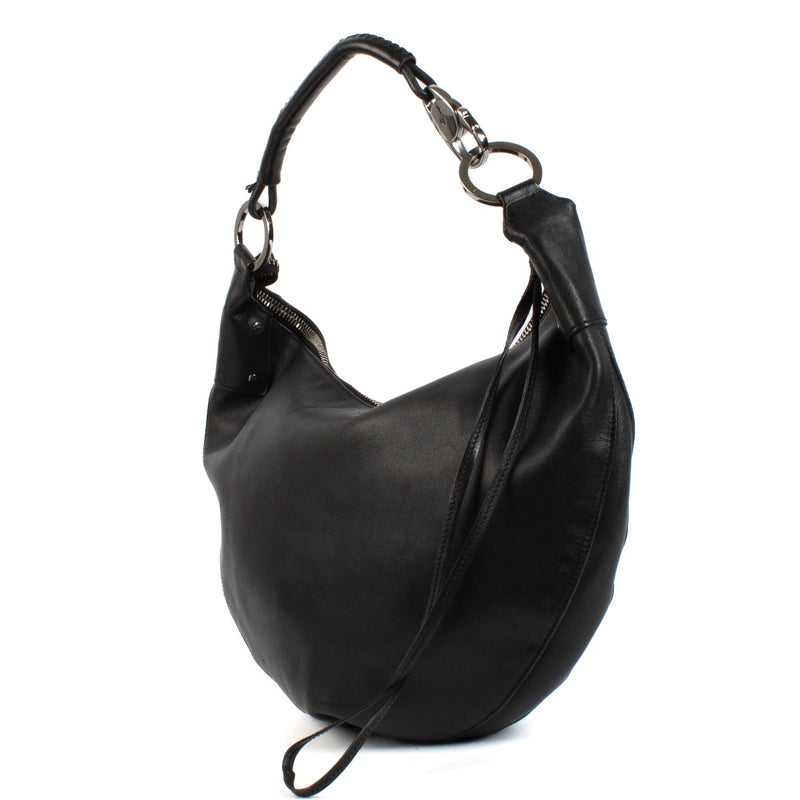Shop safe online at Labellov in Antwerp and Knokke this 100% authentic second hand Gucci Black Hobo Bag
