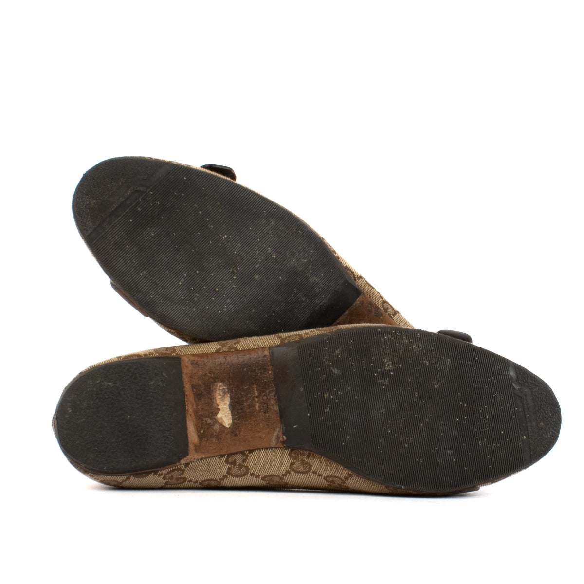 Gucci GG Canvas Ballerina's - maat 37