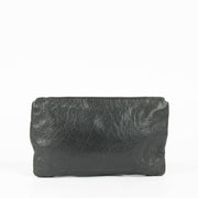 Shop this 100% authentic Balenciaga Gris Fossile Lambskin Motocross Giant 12 Envelope Clutch at Labellov.com