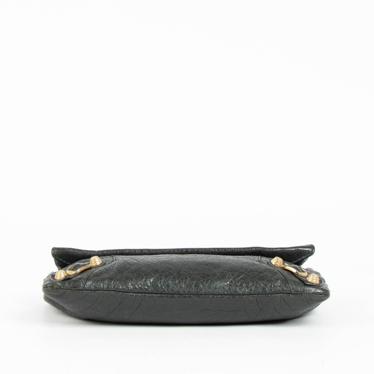 Shop this 100% authentic Balenciaga Gris Fossile Lambskin Motocross Giant 12 Envelope Clutch at Labellov.com