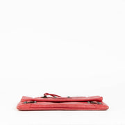 Shop this 100% authentic Balenciaga Rose Thulian Lambskin Motocross Classic Envelope Clutch at Labellov.com