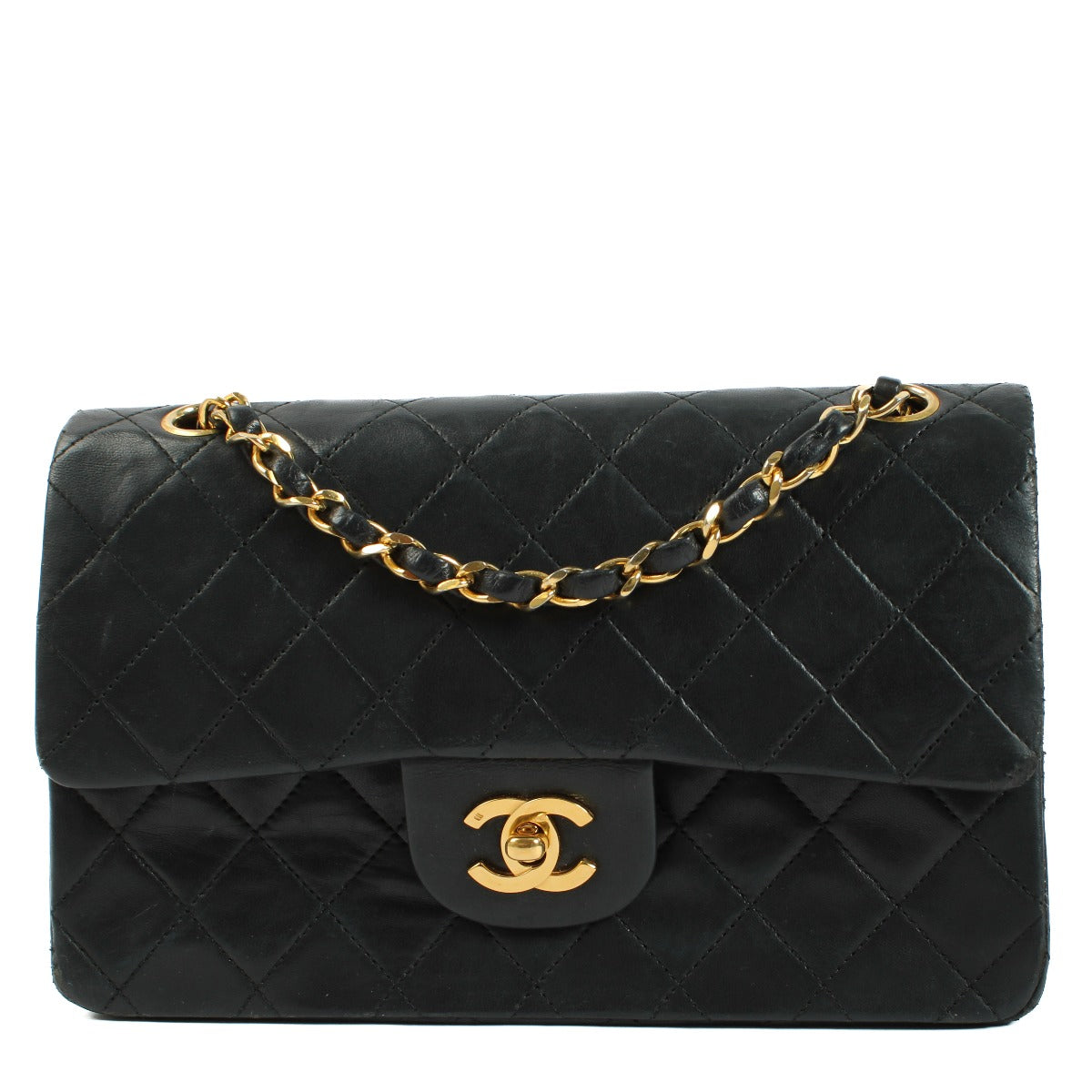 Chanel Black Leather Classicflap bag