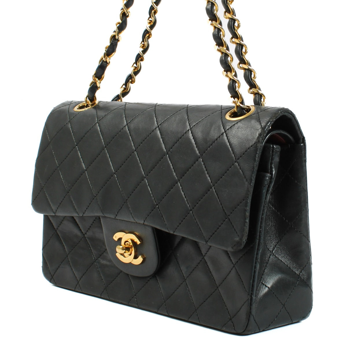 Chanel Black Leather Classicflap bag