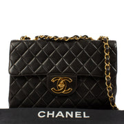 shop 100% authentic second hand Chanel Black Jumbo XL Classic Lambskin Single Flap on Labellov.com