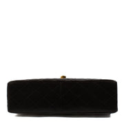 shop 100% authentic second hand Chanel Black Jumbo XL Classic Lambskin Single Flap on Labellov.com