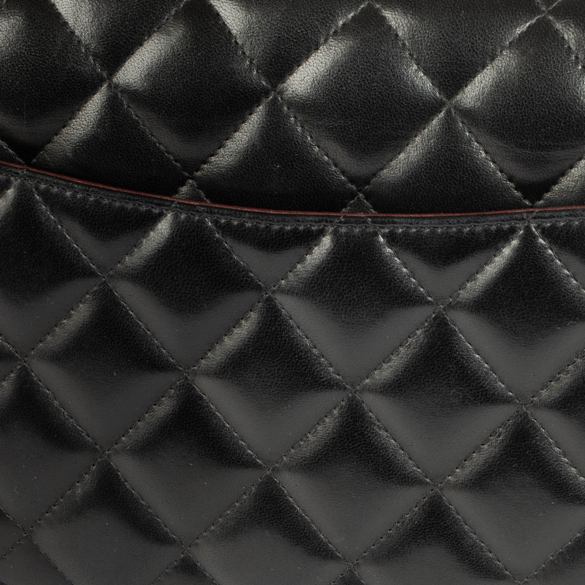 Shop this 100% authentic Chanel Black Lambskin Large/Jumbo Classic Double Flap Bag at Labellov.com