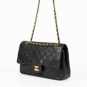 Shop this 100% authentic Chanel Medium Classic Lambskin Double Flap Bag at Labellov.com
