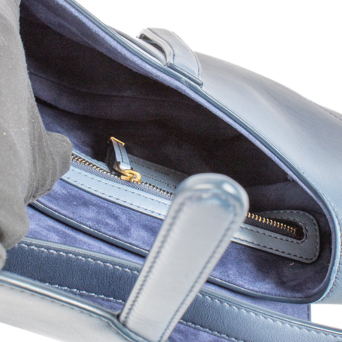Sac Saddle Christian Dior bleu ombré