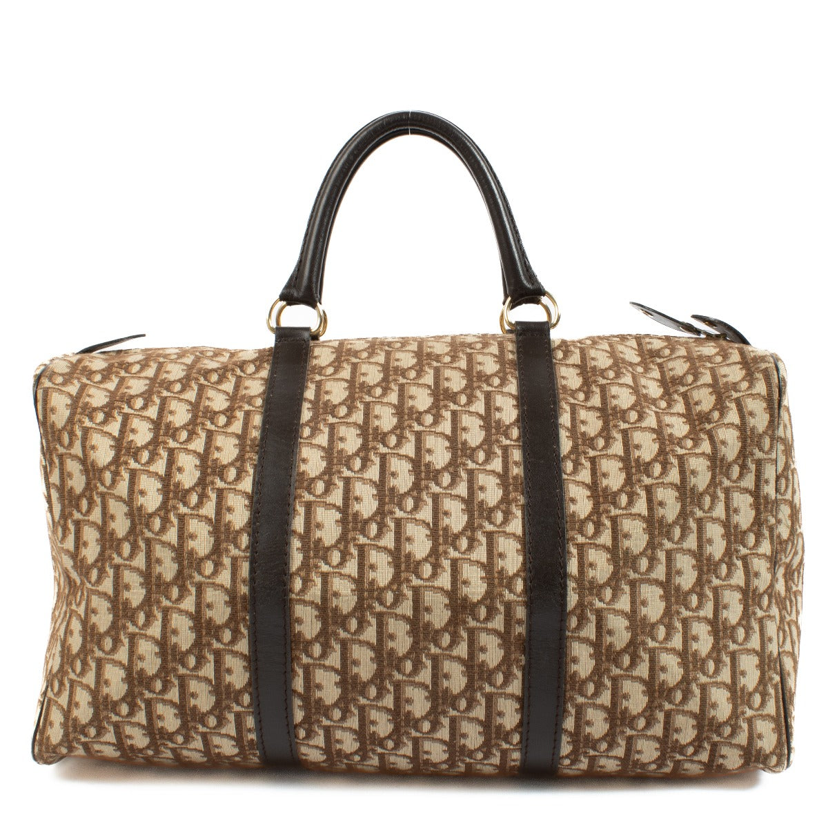 Shop 100% authentic second hand Christian Dior Burgundy Oblique Boston Bag on Labellov.com