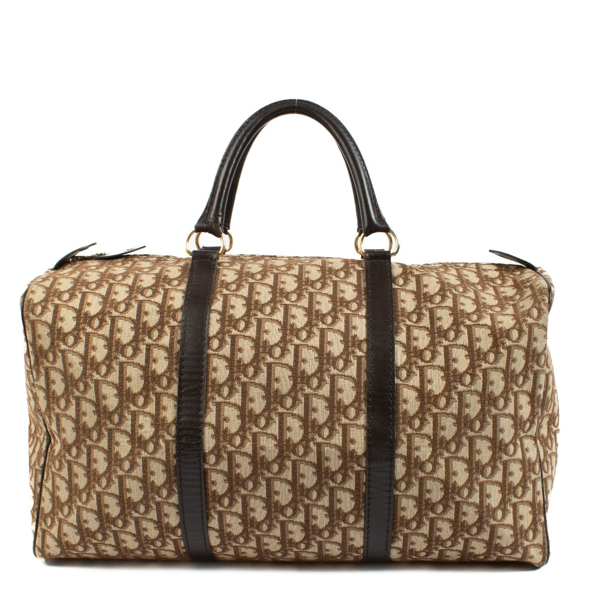 Shop 100% authentic second hand Christian Dior Burgundy Oblique Boston Bag on Labellov.com