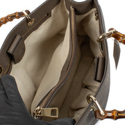 shop 100% authentic second hand Gucci Grey Medium Bamboo Shopper Bag on Labellov.com