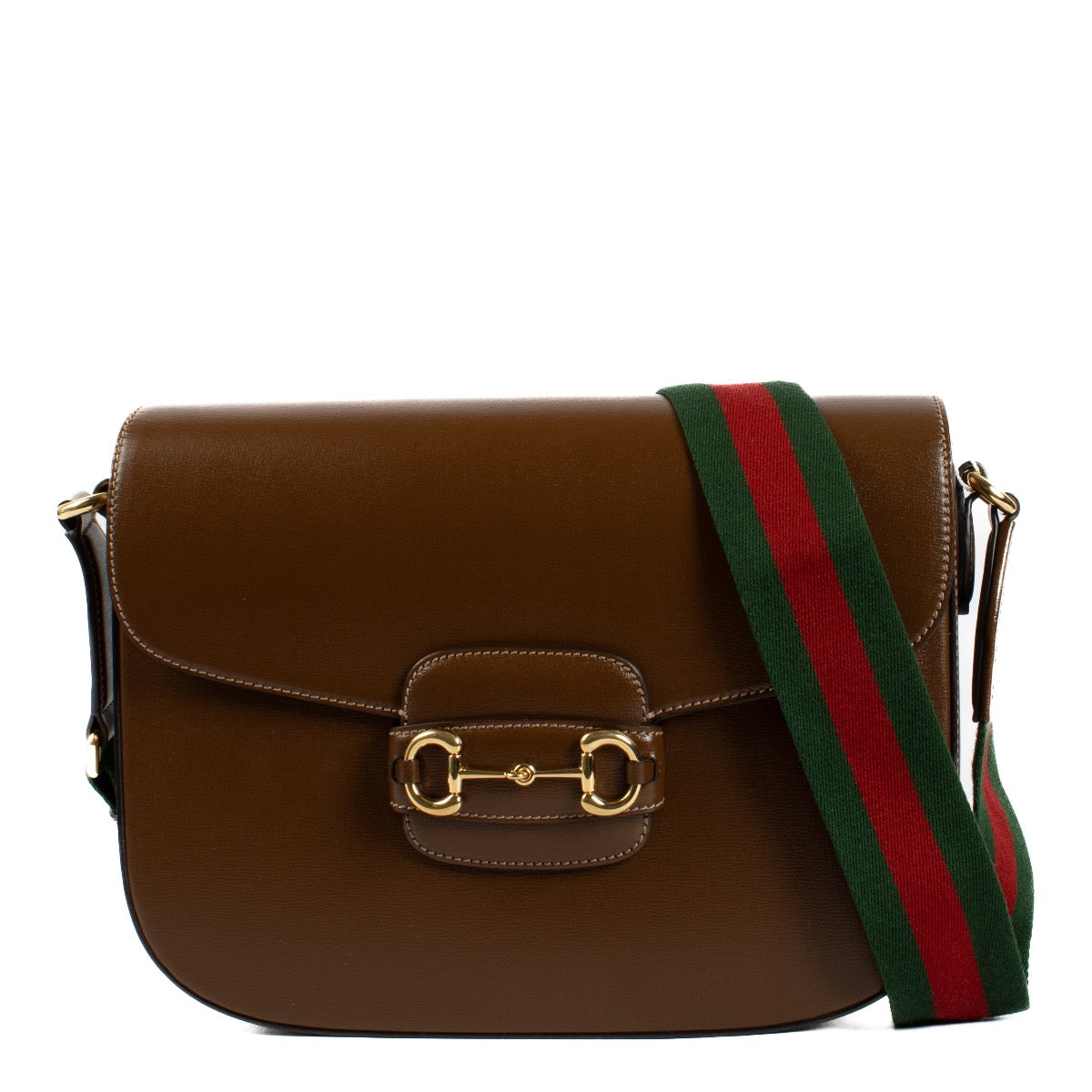 Shop safe online at Labellov in Antwerp, Brussels and Knokke this 100% authentic second hand Gucci Brown Large 1955 Crossbody