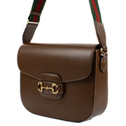 Shop safe online at Labellov in Antwerp, Brussels and Knokke this 100% authentic second hand Gucci Brown Large 1955 Crossbody