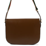Shop safe online at Labellov in Antwerp, Brussels and Knokke this 100% authentic second hand Gucci Brown Large 1955 Crossbody