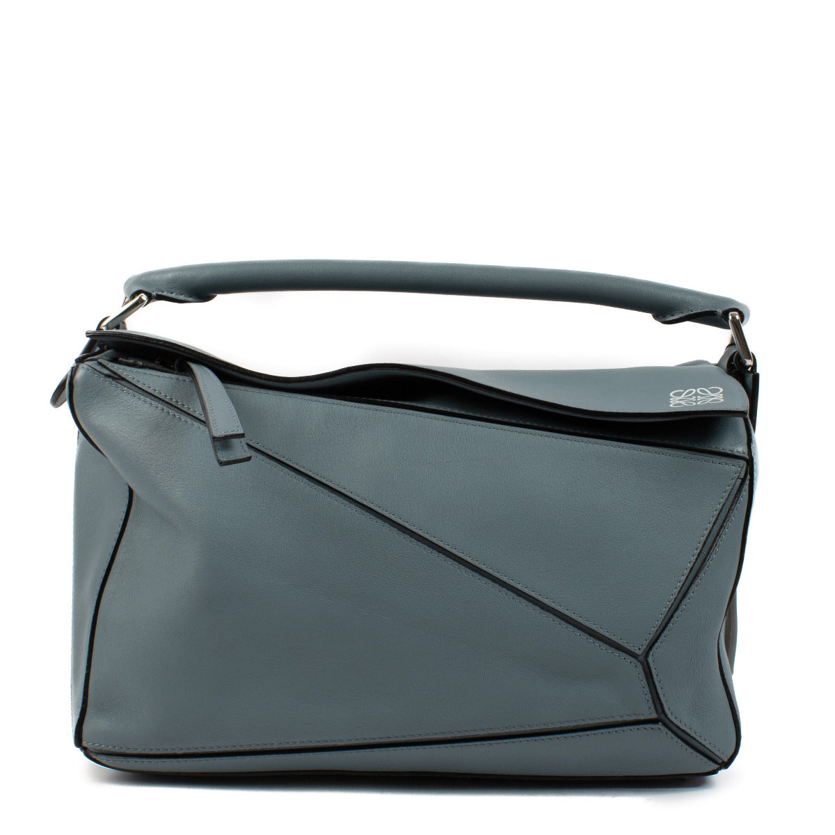 Loewe Ocean Blue Puzzle Shoulder Bag