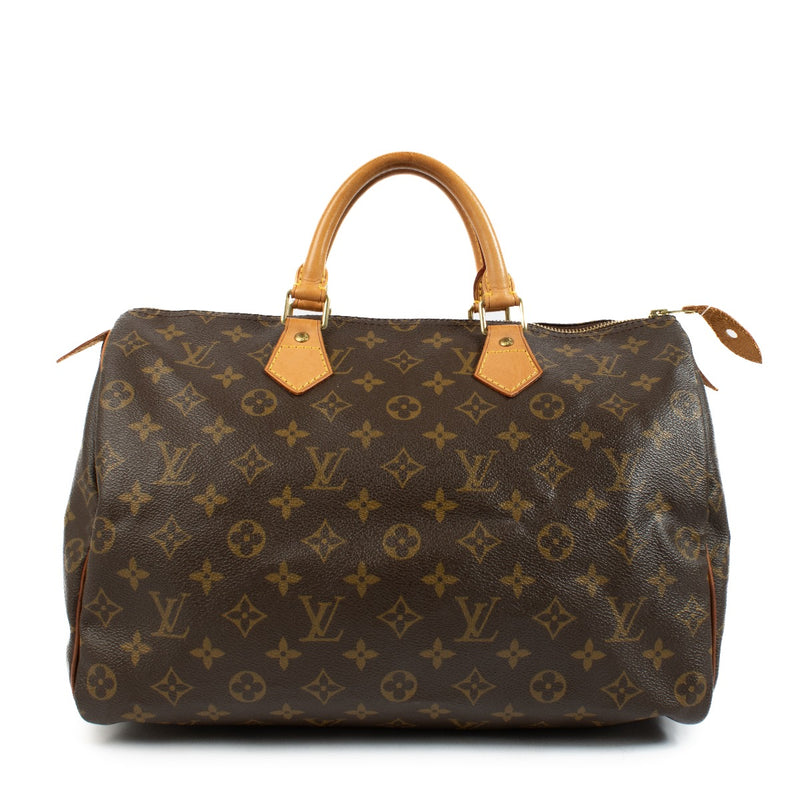 shop 100% authentic second hand Louis Vuitton Monogram Canvas Speedy 35 on Labellov.com