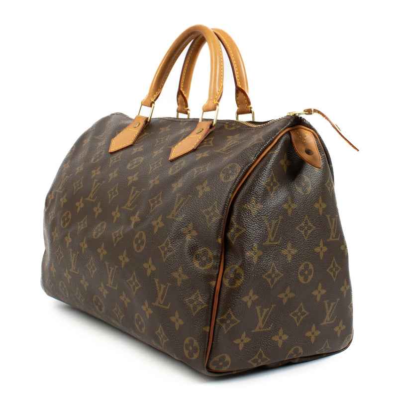 shop 100% authentic second hand Louis Vuitton Monogram Canvas Speedy 35 on Labellov.com
