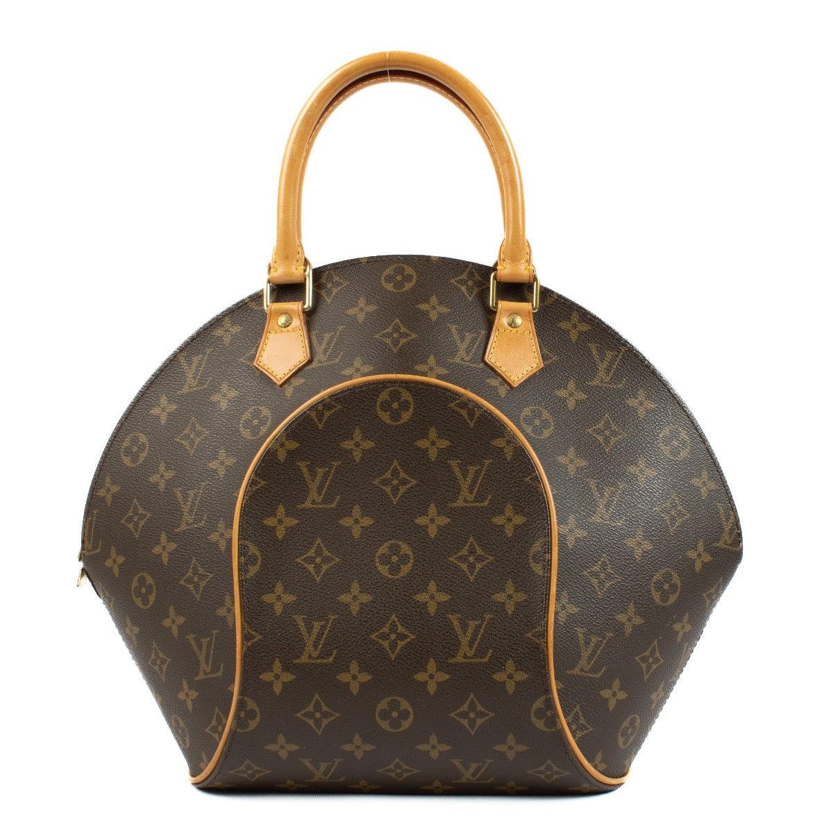 The Louis Vuitton Monogram Ellipse MM Top Handle is a chic and practical handbag with a structured design and spacious interior, perfect for everyday use. Buy now at Labellov.