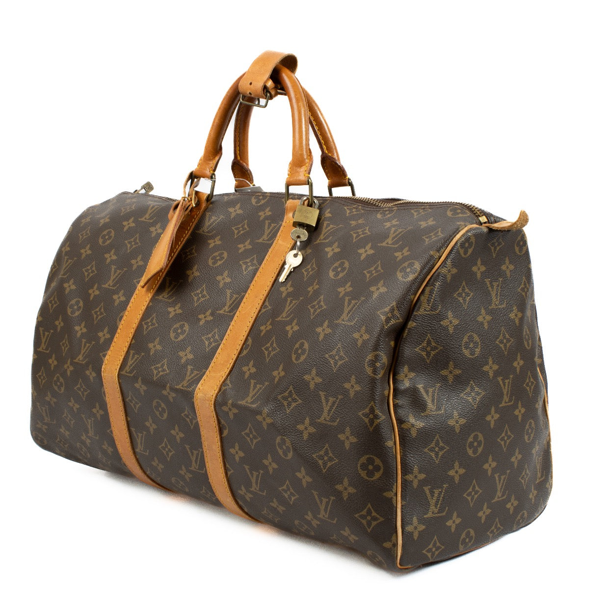 shop 100% authentic second hand Louis Vuitton Monogram Keepall 50 on Labellov.com