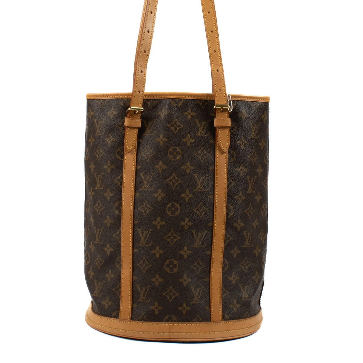 Shop safe online at Labellov in Antwerp, Brussels and Knokke this 100% authentic second hand Louis Vuitton Monogram Bucket Shoulder Bag