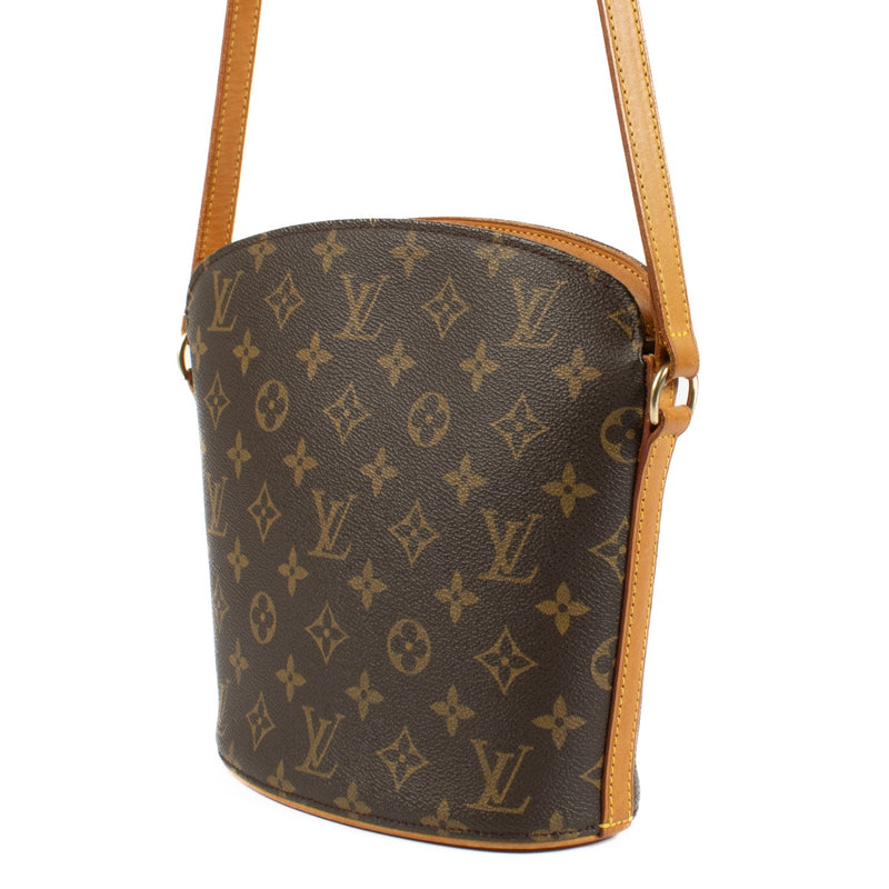 The Louis Vuitton Monogram Drouot Crossbody is a sleek, practical bag made from Monogram canvas, featuring an adjustable strap and spacious interior for everyday use. Buy now at Labellov