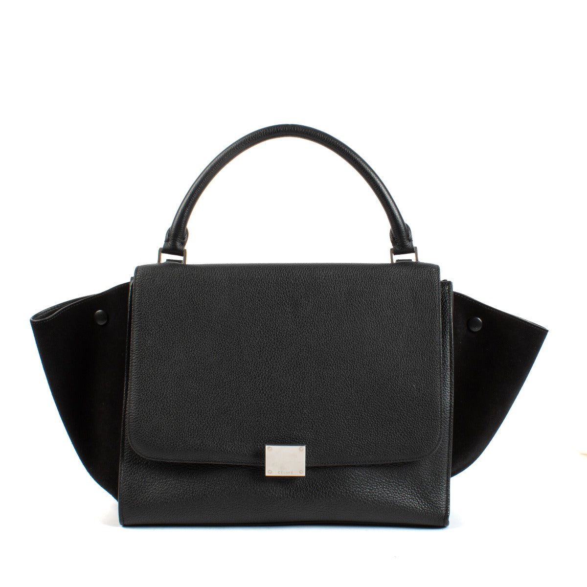 Shop 100% authentic secondhand Céline Black Medium Trapeze Top Handle Bag on Labellov.com