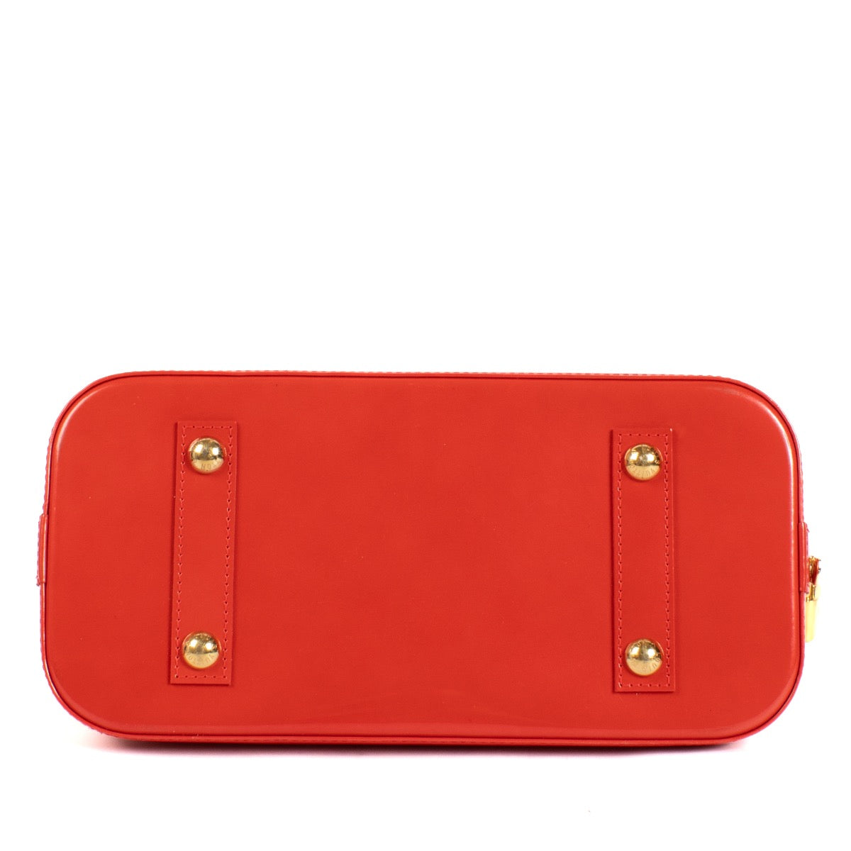Shop safe online at Labellov in Antwerp and Knokke this 100% authentic second hand Louis Vuitton Orange Sunset Monogram Venris Alma PM Bag
