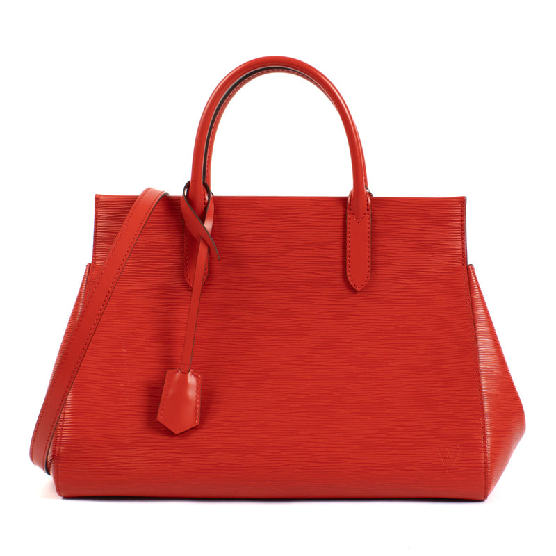 Louis Vuitton Coquelicot Epi Leather Marly Bag