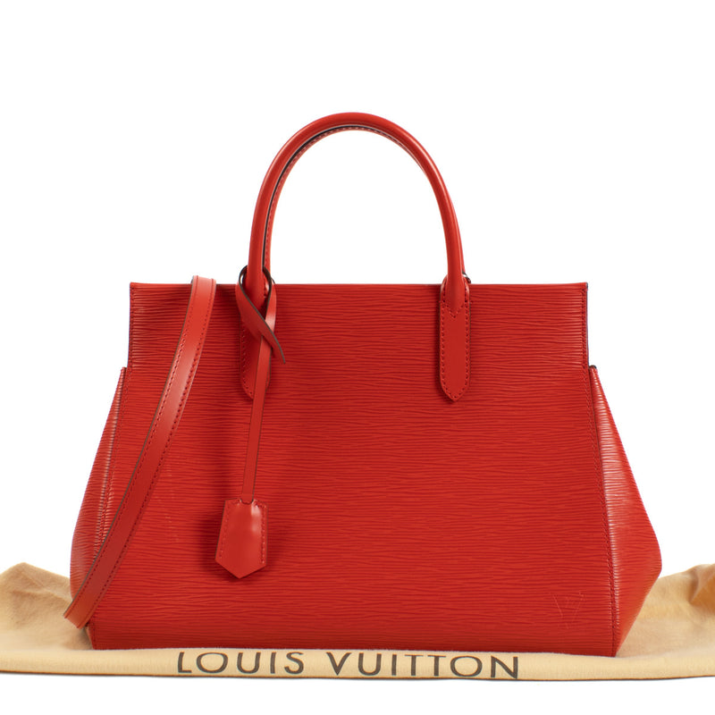 Louis Vuitton Coquelicot Epi Leather Marly Bag