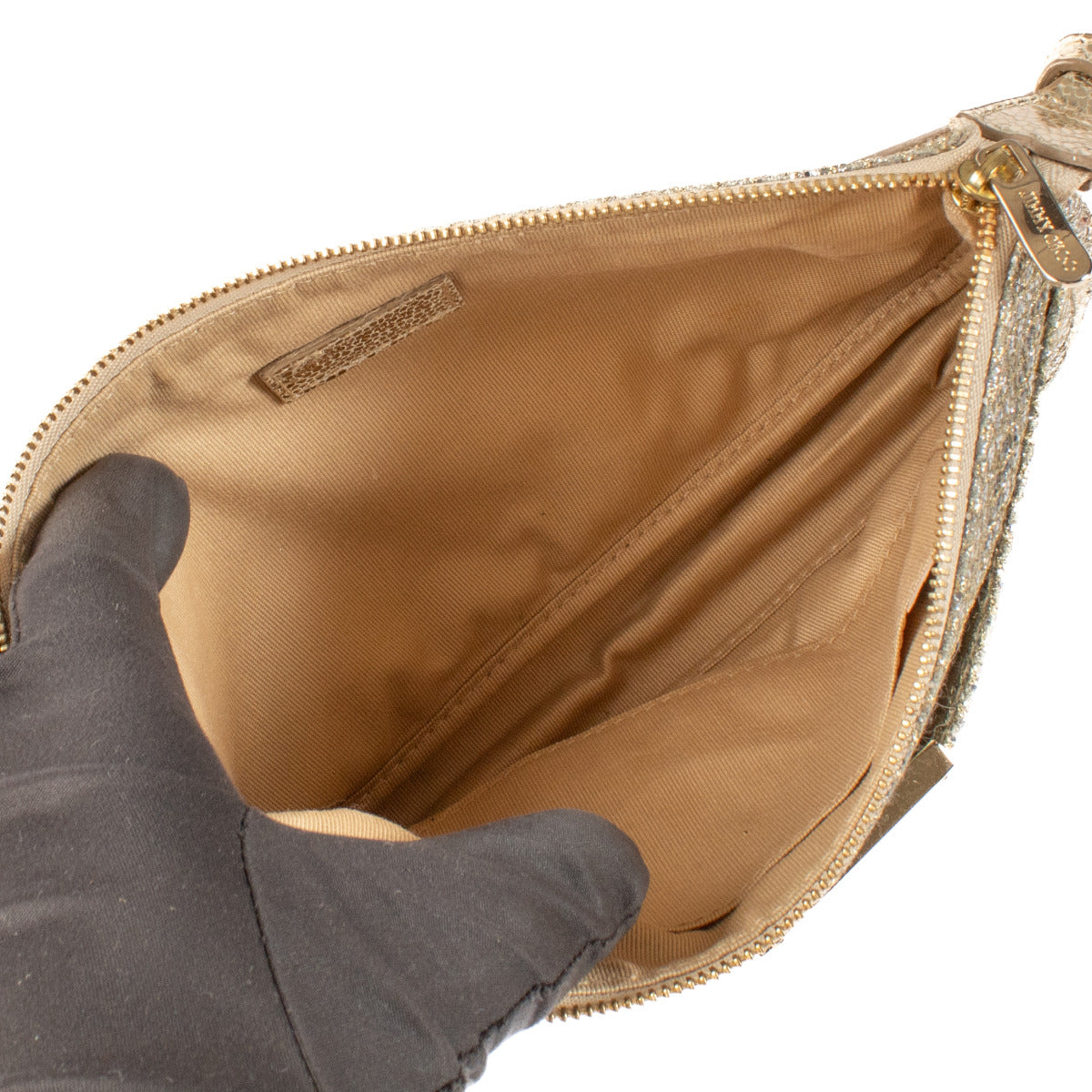 Jimmy Choo Glitter Pochette