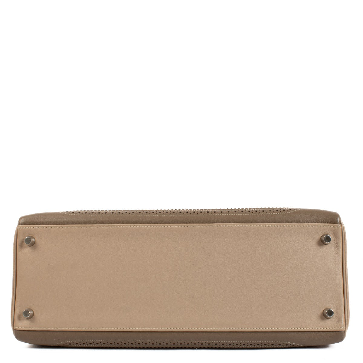 Hermès Kelly 35 Ghillies Argile/Etoupe Swift PHW